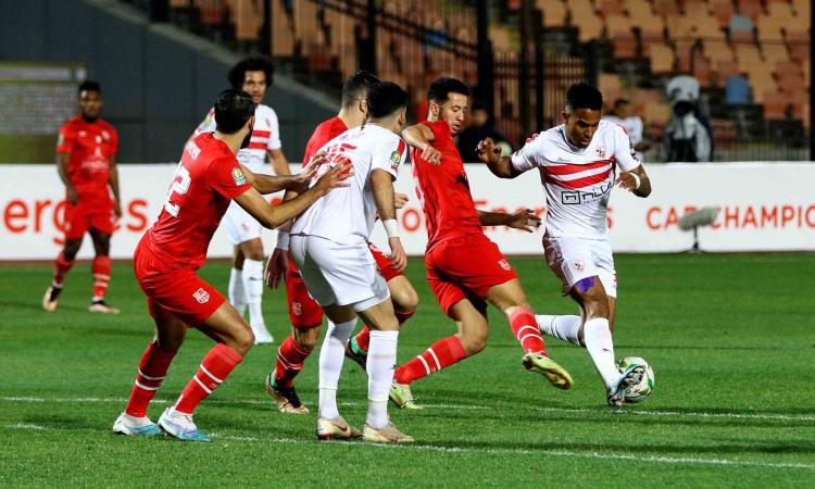 استعدادات الزمالك لمباراة الإياب أمام شباب بلوزداد